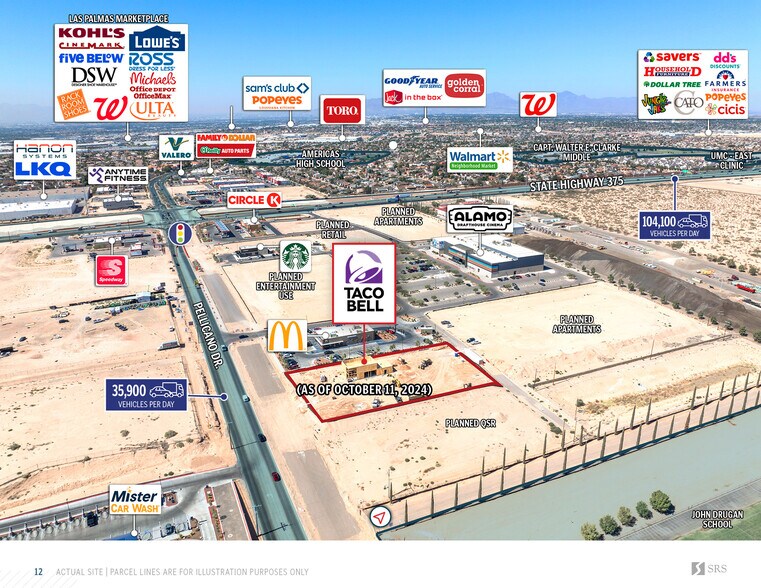 More Photos Of 12367 Pellicano Dr, El Paso Fast Food For Sale