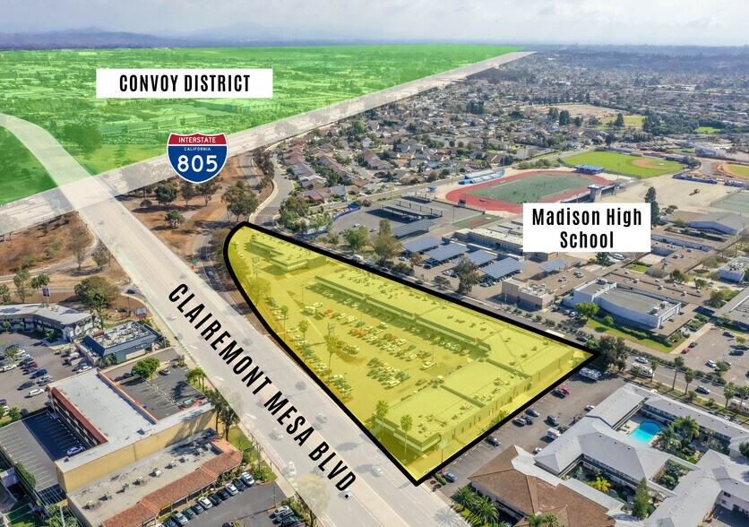 More Photos Of 5487-5597 Clairemont Mesa Blvd, San Diego Unknown For Lease