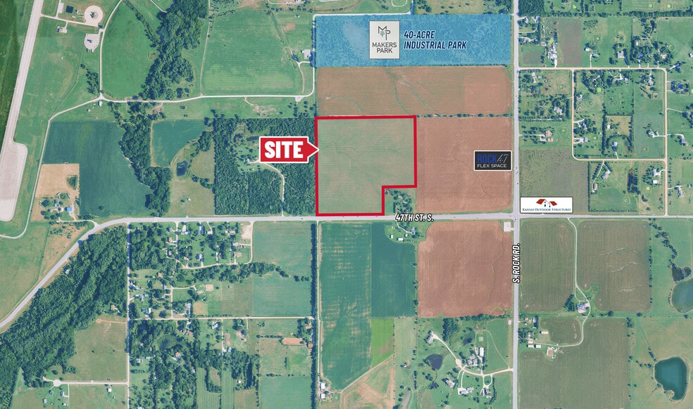 Primary Photo Of East 47th Street South, Derby Land For Sale