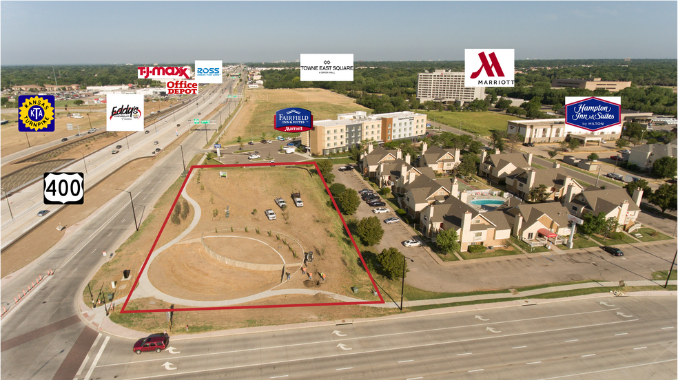 More Photos Of 465 S Webb Rd, Wichita Land For Lease