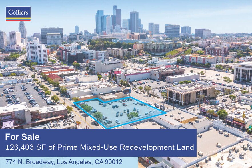Primary Photo Of 774 N Broadway, Los Angeles Land For Sale