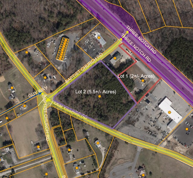 Primary Photo Of 27777 Three Notch Rd, Mechanicsville Land For Sale