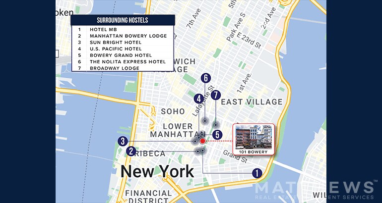 More Photos Of 101 Bowery, New York Hotel For Sale