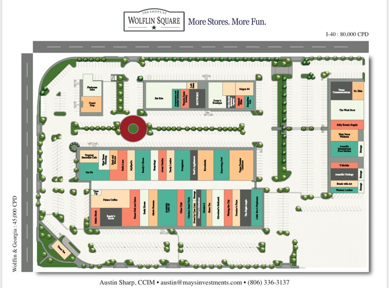 More Photos Of 2401-2493 Interstate 40 W, Amarillo Unknown For Lease