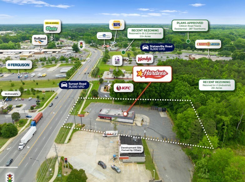 More Photos Of 5024 Sunset Rd, Charlotte Fast Food For Lease