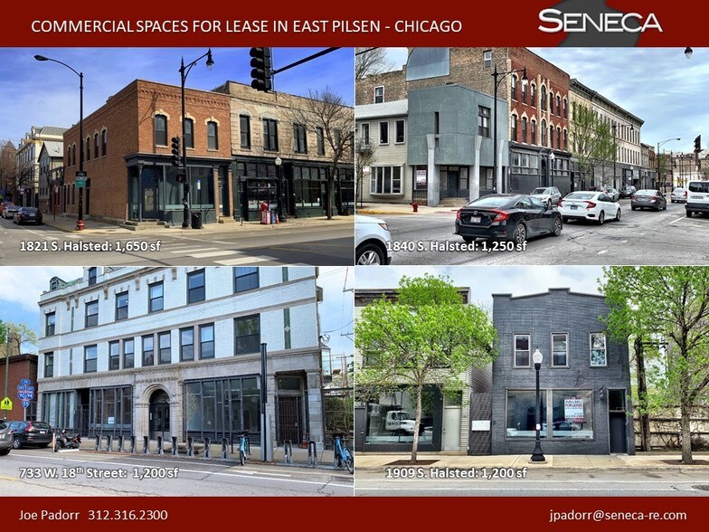 More Photos Of 1821 S Halsted St, Chicago Storefront Retail Residential For Lease