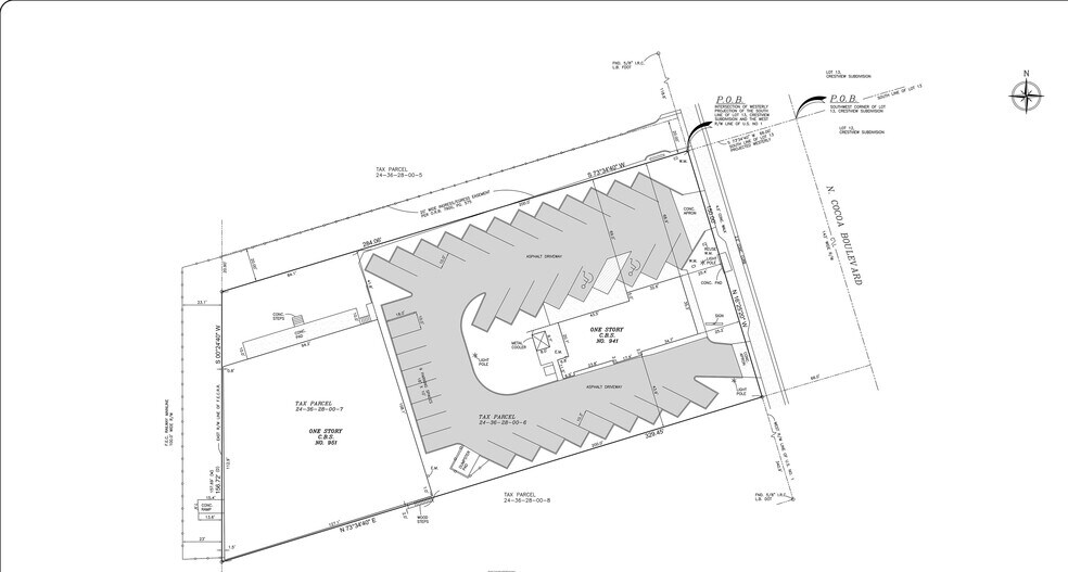 More Photos Of 951 N Cocoa Blvd, Cocoa Warehouse For Lease