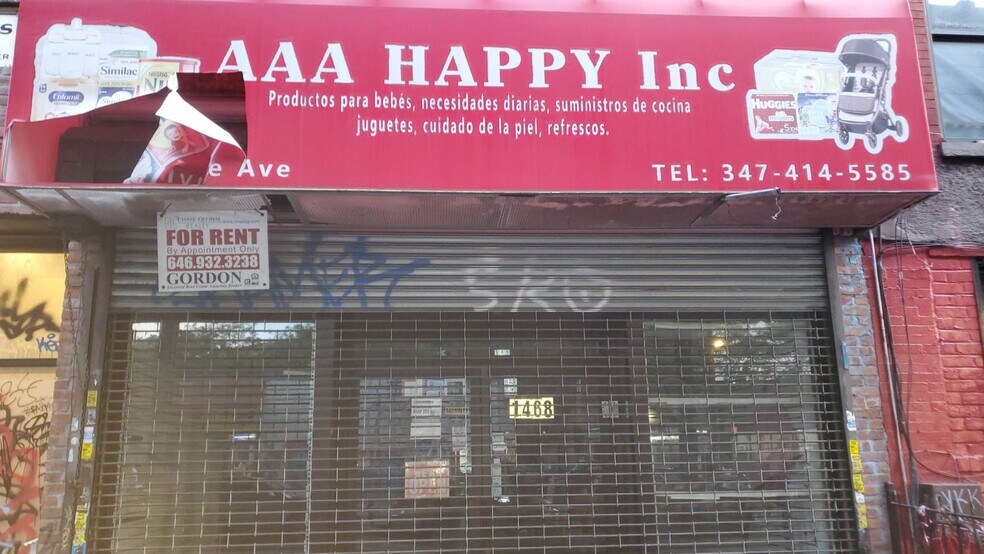 Primary Photo Of 1468 Myrtle Ave, Brooklyn Storefront Retail Residential For Lease