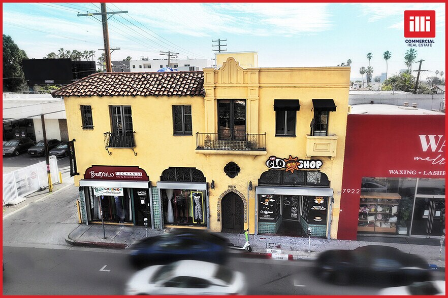 Primary Photo Of 7912-7918 Melrose Ave, Los Angeles Storefront Retail Office For Lease