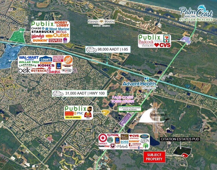 More Photos Of Belle Terre Pky @ Citation Blvd, Palm Coast Land For Sale