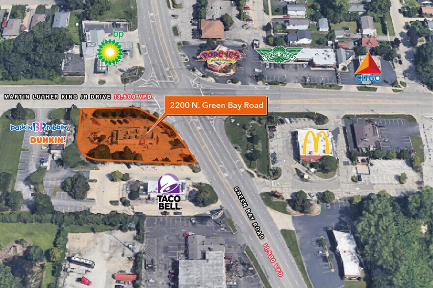 More Photos Of 2200 Green Bay Rd, North Chicago General Retail For Sale