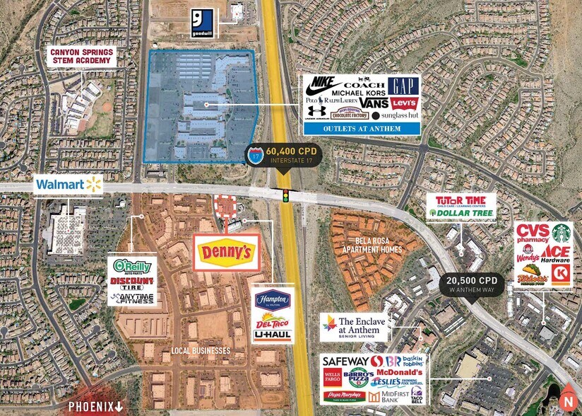 More Photos Of 4121 W Anthem Way, Phoenix Restaurant For Lease