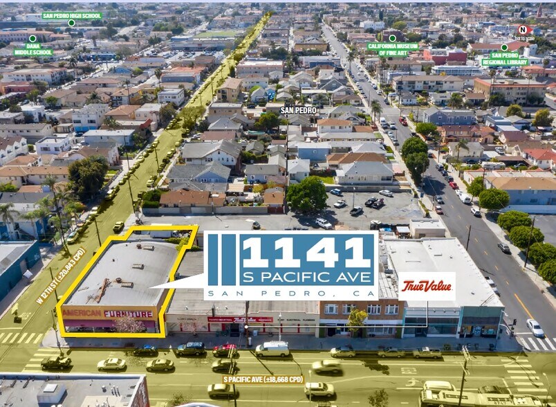 Primary Photo Of 1141 S Pacific Ave, San Pedro General Retail For Lease