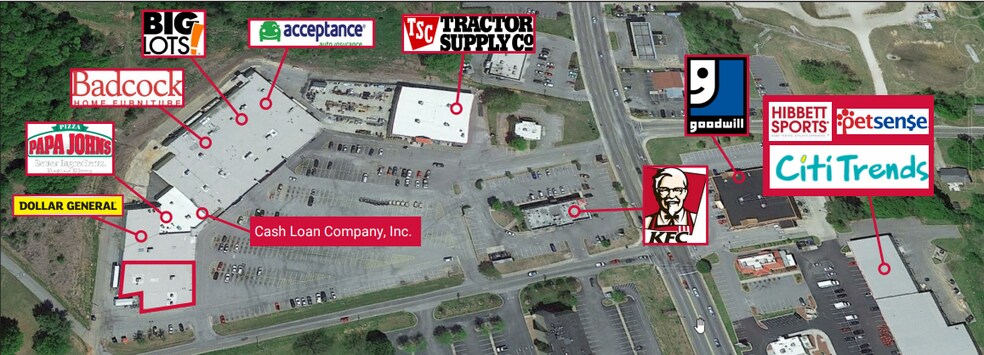 More Photos Of 1301-1349 W Floyd Baker Blvd, Gaffney Unknown For Lease