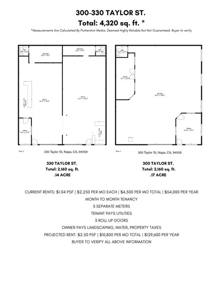 More Photos Of 300-330 Taylor St, Napa General Retail For Sale