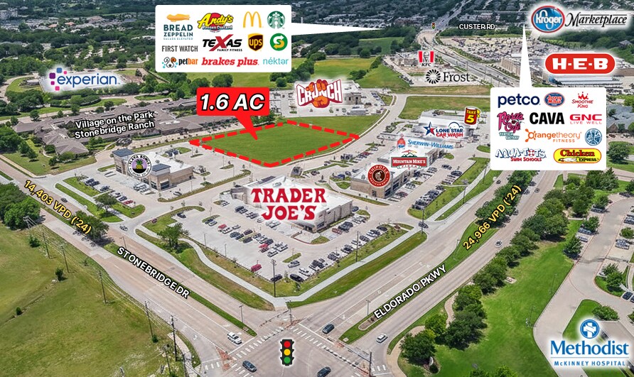 Primary Photo Of SWC Eldorado Parkway, McKinney Land For Sale