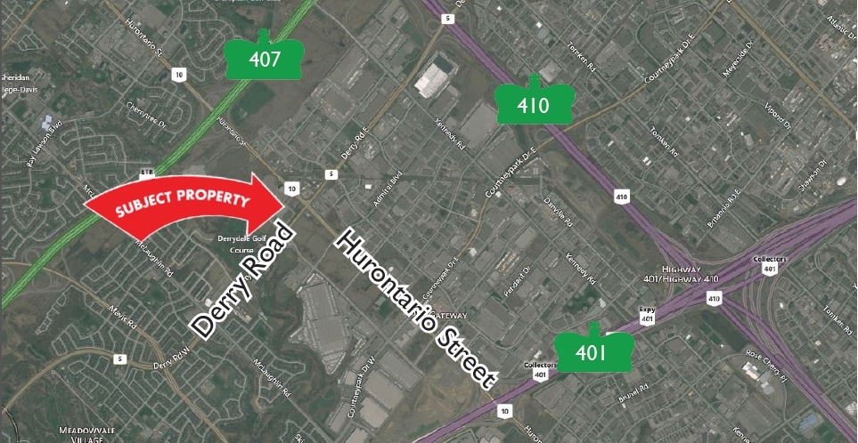 Primary Photo Of 7020 Hurontario St, Mississauga Land For Lease