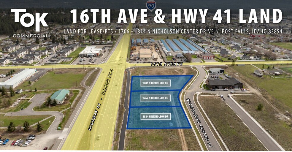 More Photos Of 16th Ave, Post Falls Land For Lease