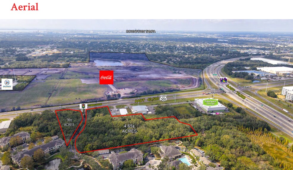 Primary Photo Of S US Highway 301 @ Courtney Palms Blvd., Tampa Land For Sale