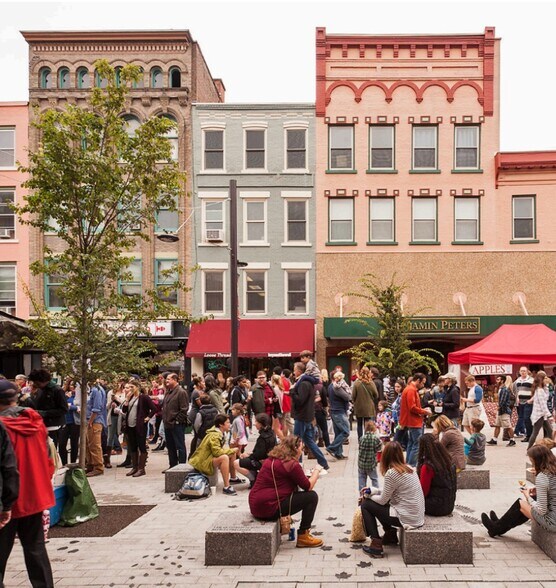 Primary Photo Of 146-148 E State St, Ithaca Storefront Retail Residential For Sale