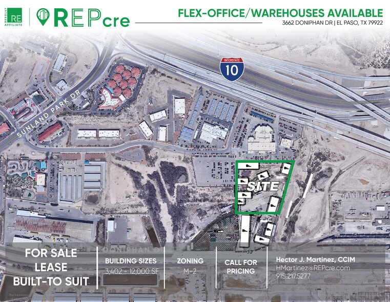 Primary Photo Of 3662 Doniphan Dr, El Paso Land For Sale