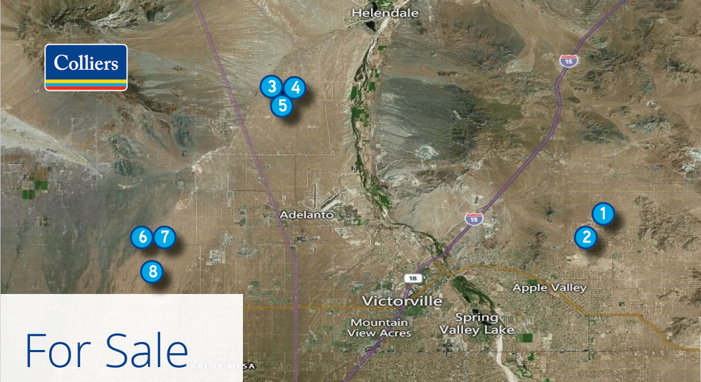 Primary Photo Of Papago Rd & Ramona Rd, Apple Valley Land For Sale