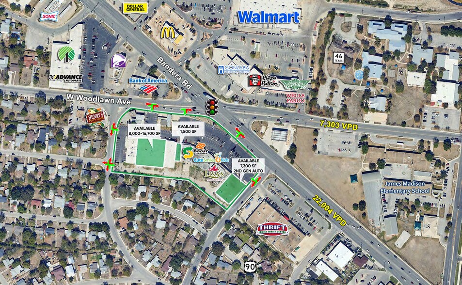 More Photos Of 813-853 Bandera Rd, San Antonio Unknown For Lease