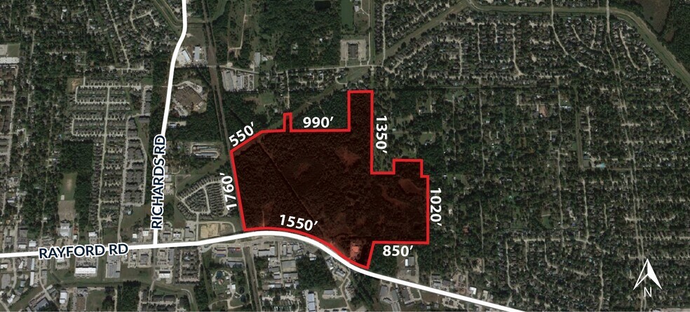 More Photos Of Rayford Rd, Spring Land For Sale