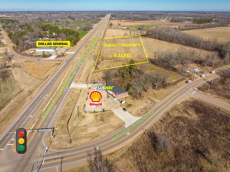 Primary Photo Of Austin Peay Hwy, Millington Land For Sale