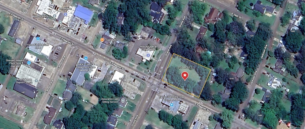 Primary Photo Of 1500 Grand Avenue, Yazoo City Land For Sale