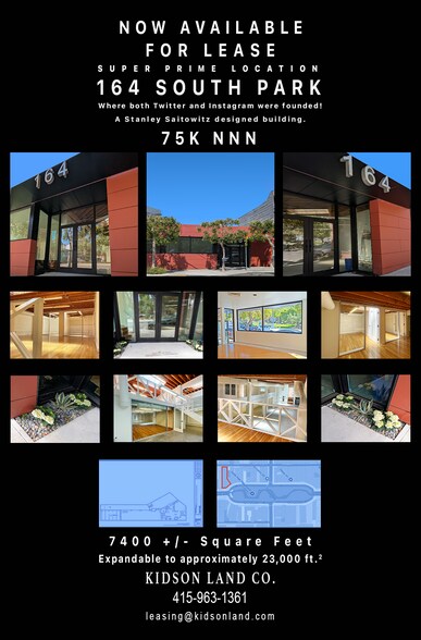 Primary Photo Of 164 S Park Ave, San Francisco Office For Lease