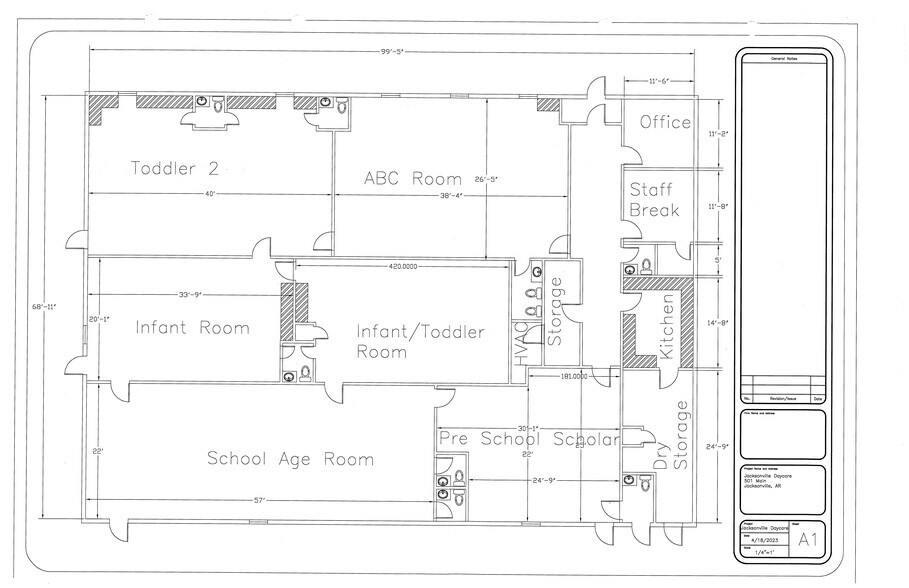 More Photos Of 501 S 1st St, Jacksonville Daycare Center For Lease