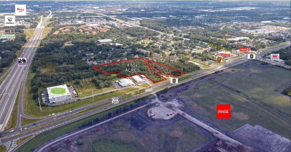 More Photos Of US 301 & Courtney Palms Blvd, Tampa Land For Sale