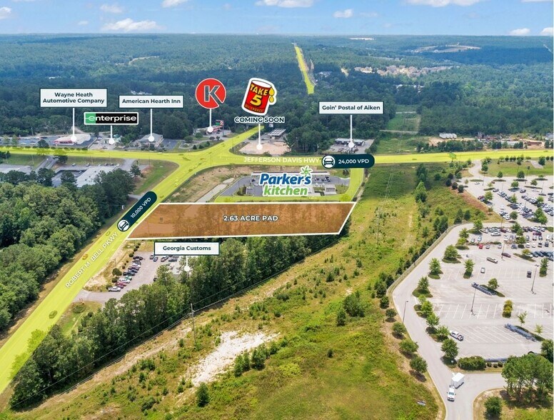 More Photos Of 140 Jefferson Davis Hwy, Aiken Land For Sale