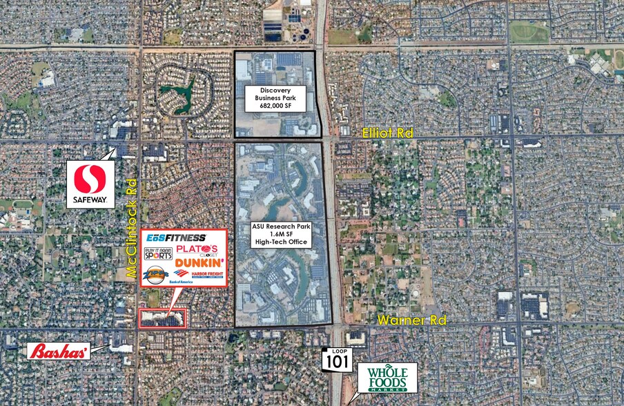 More Photos Of S McClintock Dr @ E Warner Rd, Tempe Unknown For Lease