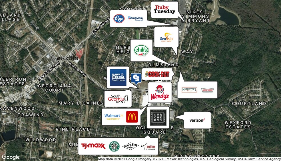 More Photos Of 730 S Main St, Hinesville Storefront For Lease