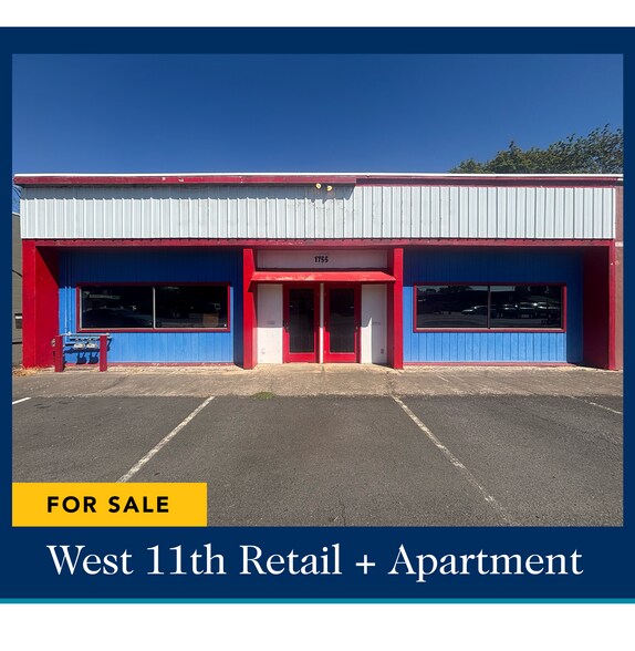Primary Photo Of 1755 W 11th Ave, Eugene Storefront For Sale