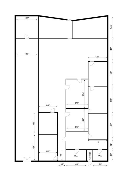 More Photos Of 610 W 7th St, Hanford Storefront For Sale