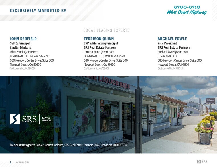 More Photos Of 6700-6710 West Coast Hwy, Newport Beach General Retail For Sale