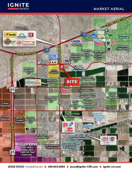 More Photos Of SEC Miller Rd. & Lower Buckeye Rd., Buckeye Land For Lease