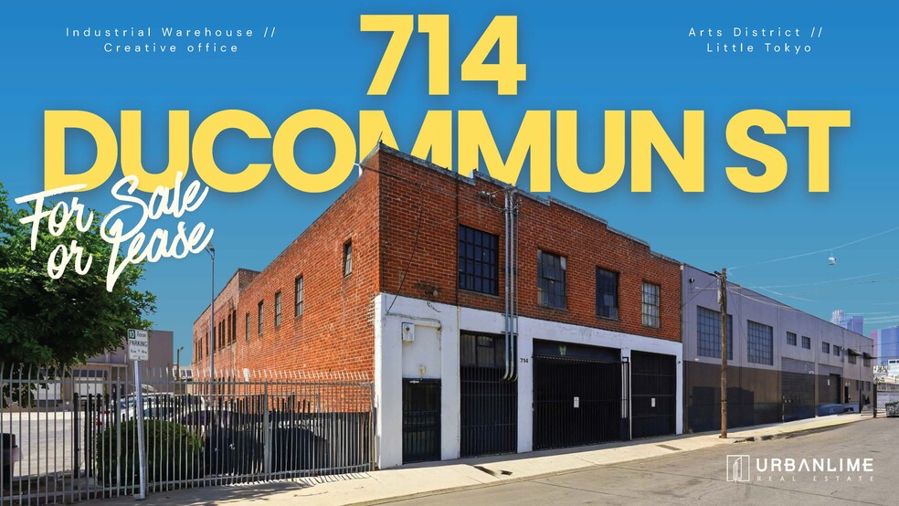 Primary Photo Of 714 Ducommun St, Los Angeles Manufacturing For Sale