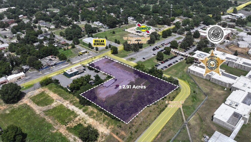 Primary Photo Of 3301 W Roosevelt Rd, Little Rock Land For Sale
