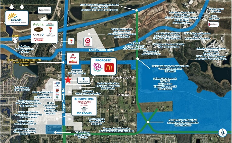 More Photos Of 14221 Boggy Creek Road, Orlando General Retail For Lease