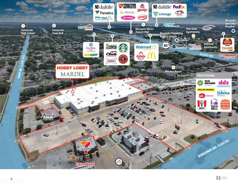 More Photos Of 2302-2308 N Galloway Ave, Mesquite Freestanding For Sale