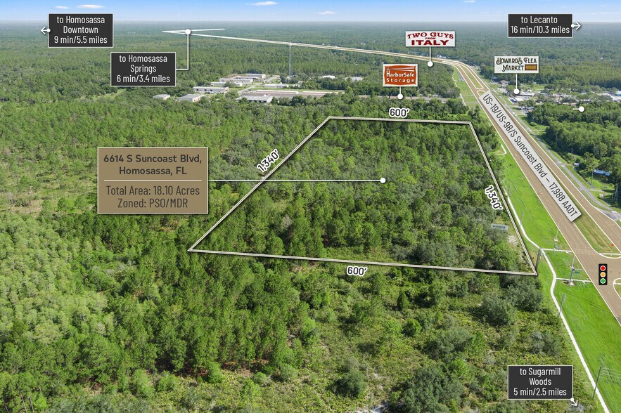 More Photos Of 6614 Suncoast blvd, Homosassa Land For Sale