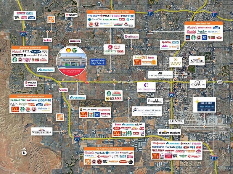 More Photos Of 8215 W Flamingo Rd, Las Vegas Freestanding For Sale