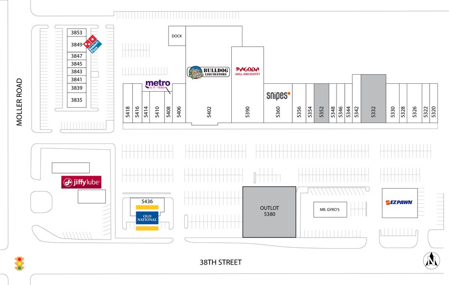 More Photos Of 5380 W 38th St, Indianapolis Land For Lease