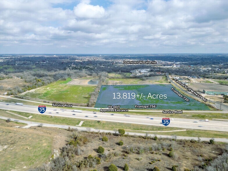 More Photos Of 13.819 Acres I-35, Waxahachie Land For Sale