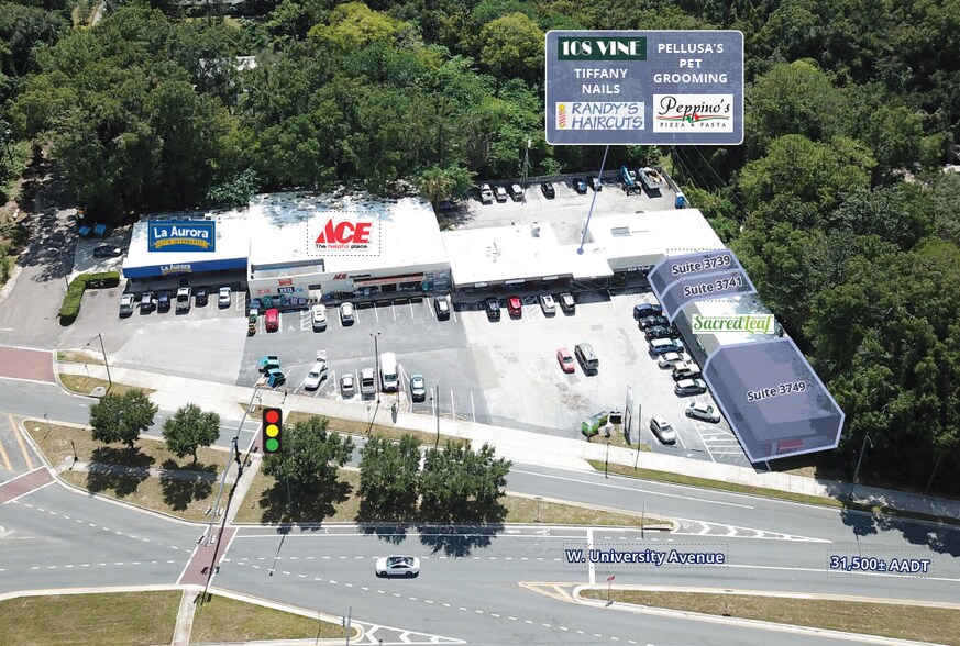 More Photos Of 3729-3749 W University Ave, Gainesville General Retail For Lease