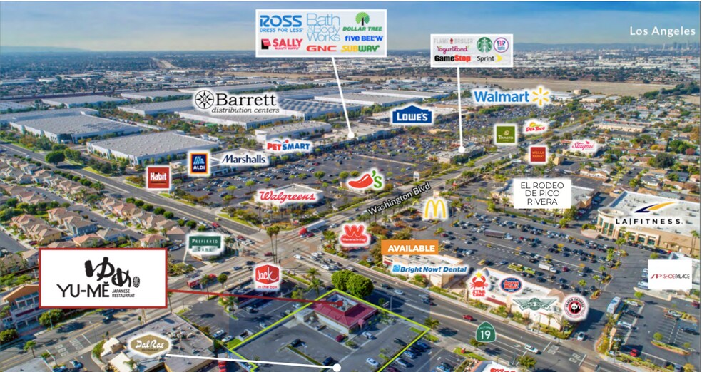 More Photos Of 8961-8965 Washington Blvd, Pico Rivera Storefront For Lease